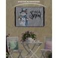 thumbnail image 6 of Outdoor TV Cover 30 to 32 Inch Weatherproof, Grey Snowman Christmas Waterproof TV Screen Protector for Outside Decor with Zipper and Pocket 30"L x 19"H&nbsp; , Let It Snowy White Winter Holiday, 6 of 7