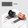 thumbnail image 4 of yeacher 35mm Privacy Stamp Roller for Secure Document Shredding, Orange Ink Roller with 30M Coverage, Compact Design 51x29x50mm, Optional Black Version Available, 4 of 6