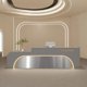 thumbnail image 2 of Register Beauty Reception Desk Shop Executive Office Reception Desk Salon Clothing Rezeption Desk Beauty Commercial Furniture My Lux Decor Round, 2 of 12