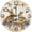 SPNN-2, variant on Eveokoki Rabbit Sitting Window Round Wall Clock Decorative, 12 Inch Battery Operated Quartz Analog Quiet Desk Clock for Home,Office,School
