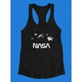 thumbnail image 3 of NASA Nasa Floating Objects Banner Racerback Tank Women -NASA Designs, Female x-Large, 3 of 4