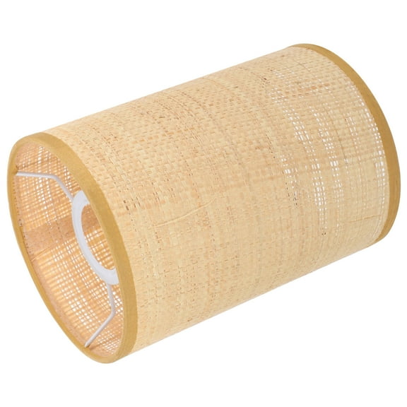 FRCOLOR Woven Lampshade Decorative Rattan Lamp Shade for E27/E14 Table Lamps Floor Lights