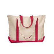NEW Liberty Bags Marianne Cotton Canvas Tote Bag - Beige Casual Shopper For Women (Model M-8868) 7 thumbnail image