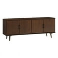 thumbnail image 1 of 60" Simple 4-Door Solid Wood TV Stand - Walnut, 1 of 6