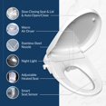 thumbnail image 4 of Asiento de Inodoro Bio Bidet DLS Premium Calefaccionado Alargado, 4 of 9