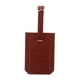 thumbnail image 5 of KALLORY Etiqueta Colgante Para Equipaje En Cuero PU Marrón Con Visible Para Maletas, 5 of 7