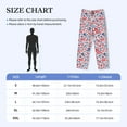 thumbnail image 2 of Mens Pajama Pants - Soft Sleep & Lounge Pants for Men, Birds Flowers Cuteness Casual PJ Bottoms Pants with Pockets, 2 of 5