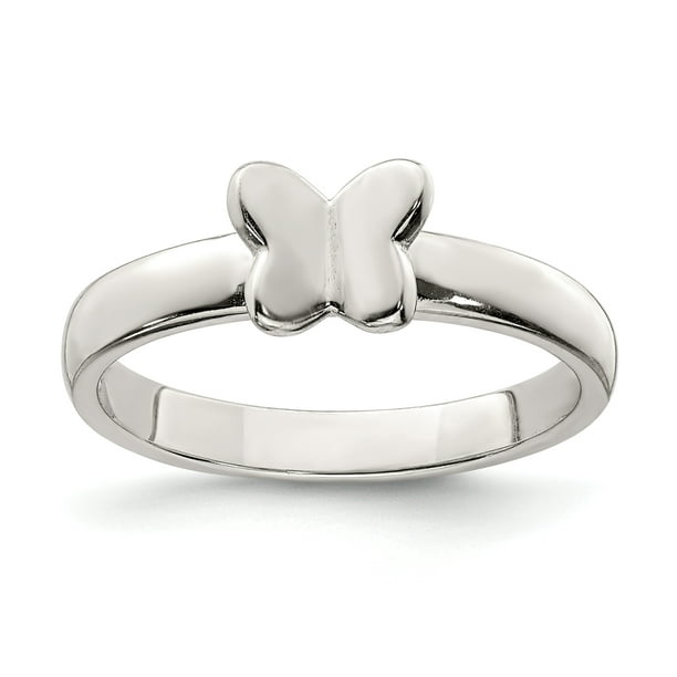 925 Sterling Silver Butterfly Ring