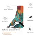 thumbnail image 3 of Cauagu Whimsical Forest Scene Print Extra Large Bath Towels 1 Pack, Quick Drying Towels Highly Absorbent Bath Towel for for Body Sport Yoga SPA & Fitness-31.5"x63", 3 of 8