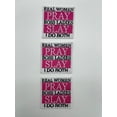 thumbnail image 5 of Real Women Pray Iron on Patch, Powerful Patch, Sew On Patch, Embroidered Patch, DIY, Cute Patch, Afrocentric Patch, Embroidery Design, 5 of 9