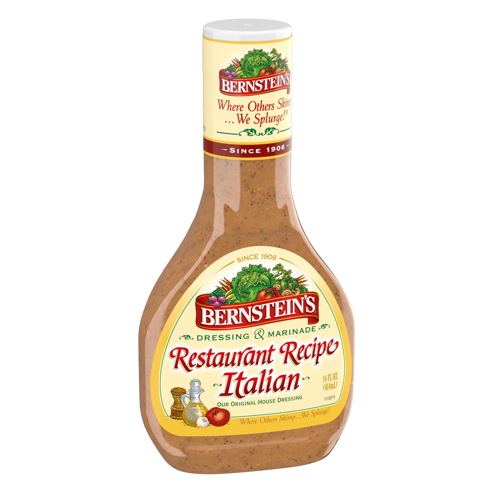(3 pack) Bernstein's Restaurant Recipe Italian Salad Dressing & Marinade, 14 fl. oz.