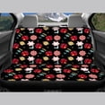 thumbnail image 4 of KUIFORTI Ladybug Flower Car Seat Cover Auto Accessories Interior 4Pcs, Front Seat Protector, Auto Seat Rear Split Bench Cover Universal Automotive Seat Cover Accessories, 4 of 7