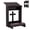 Brown, variant on Haooyeah Foldable Kneeling Prayer Bench, Padded Kneeler, Tilted Tabletop, Storage Shelf, Reinforced Frame, Cherry Wood