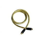 12ft GoldX PlusSeries GXAV-SV-12 S-Video (M) to (M) Video Cable with 24K Gold-Plated Connectors