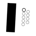thumbnail image 2 of jinwen Heat Shrinkable Sleeve Good Resistant Protective Versatile Silicone Black, 2 of 9