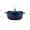 Red, variant on XUET Cast Iron Dutch Oven Pot with Lid, Enameled, Round, Dual Handles, Heavy-Duty, Medium, 6-Quart,Navy
