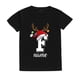 thumbnail image 1 of Camiseta personalizada de Navidad para niños, inicial con nombre, ropa para niños, Tops, trajes de fiesta de Navidad para niños y niñas, camiseta de vacaciones para niños, 1 of 4