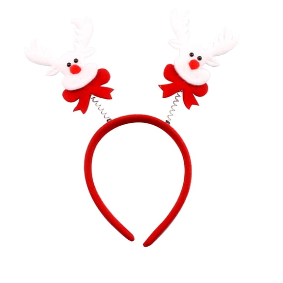 Christmas Headbands Reindeers Headband Santa Xmas Tree Toppers Headwear Accessories Holiday Party Photo Booth