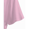thumbnail image 6 of Womens Short Sleeve Boat Neck Side Shirring Dolman Drape Top, 6 of 6