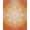 Rust Orange Beige, Pattern 3, variant on ODIKA Border Fading Gradient Vintage Paisley Interlocking Ombre Boho Scrolled Playful Easy Care Kids Safe for Small Living Room, Playroom, Bedroom