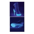 thumbnail image 2 of Women's Pleaser Delight 1018SK Platform Open Toe Bootie, 2 of 2