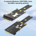 thumbnail image 4 of Convertidor Clave M.2 A Tarjeta Mini PCIe NVME Con para Disco Duro SSD 2242 2260 2280, 4 of 9