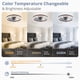 thumbnail image 2 of Ventilador de techo LEDIARY de 20 pulgadas, luz regulable, 6 velocidades, 110 V, 2 of 7