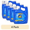 (4 pack) all Liquid Laundry Detergent, 4 in 1 with Stainlifters, Fresh Clean Sunshine Fresh, 150 Ounces, 100 Wash Loads