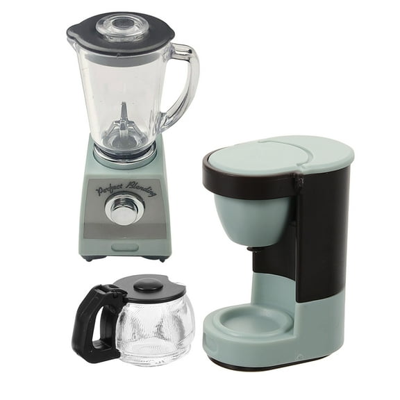 GAXIRE Mini Juicer Toy Set Portable Plastic Kitchen Appliance Dollhouse Accessory for Kids Play