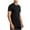 Black, variant on HomeDM Workout Shirts for Men, Quick Dry Short Sleeve Athletic Solid Color Tops Crew Neck T Shirt for Running Gym, Gray