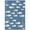 Blue/Beige, variant on SAFAVIEH Courtyard Trena Fishes Indoor/Outdoor Area Rug, Dark Green/Ivory, 6'7" x 6'7" Square