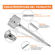 thumbnail image 3 of 18 Brocas Pasamuros Sacabocas Sds Plus/max 35-110mm Concreto Malubero Plateado, 3 of 5