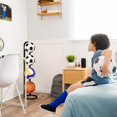 thumbnail image 5 of Ball Storage Rack, Removable Cube Football Stand Durable Basketball Ball Stand Organizer Vertical Ball Rack Display Stand, 5 of 5