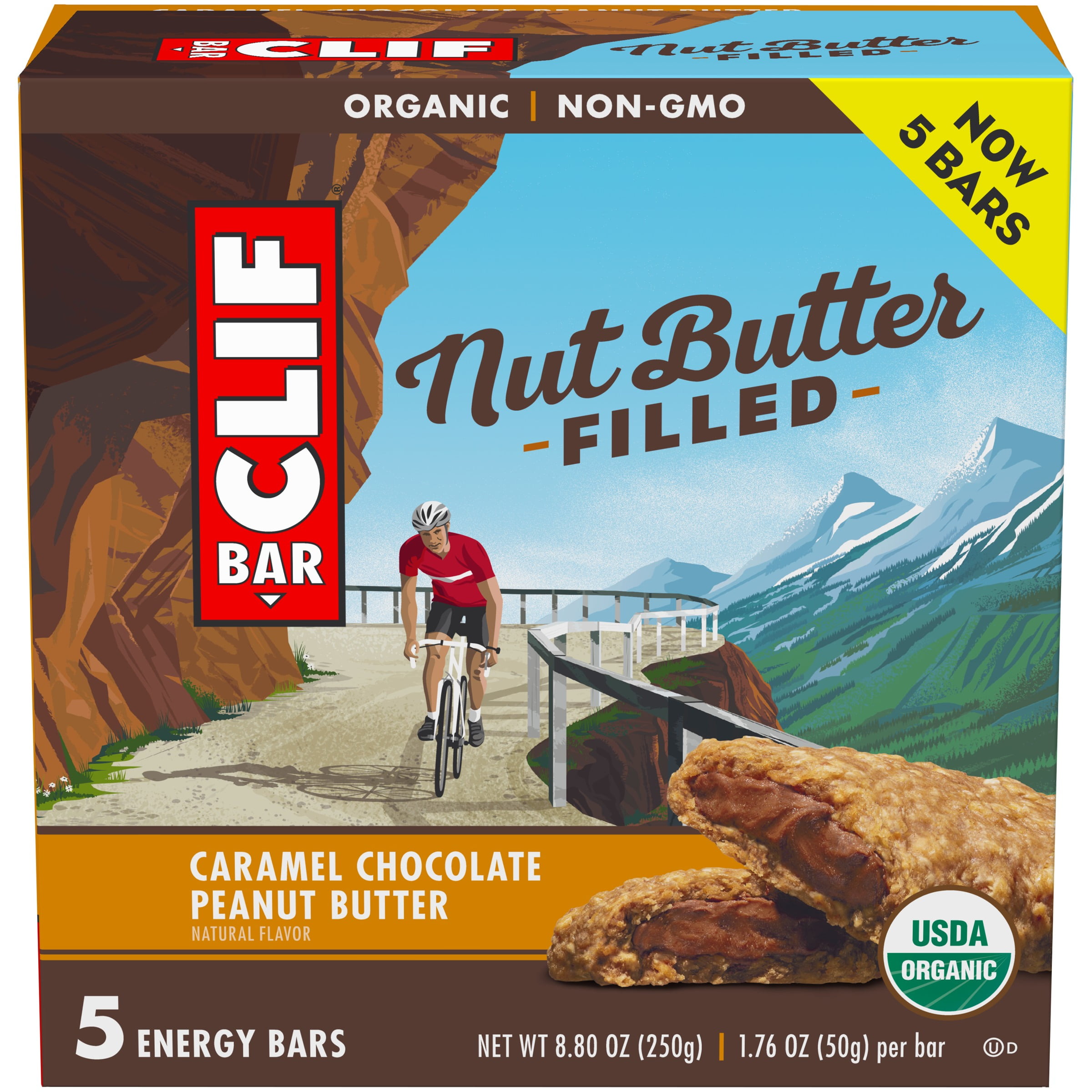 CLIF Bar® Nut Butter Filled Caramel Chocolate Peanut Butter Energy Bar
