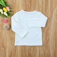 thumbnail image 5 of Gureui Toddler Baby Plain Organic Cotton Top, Boys/Girls Solid Color Long Sleeve Cute Cotton Warm T-Shirt, 5 of 5