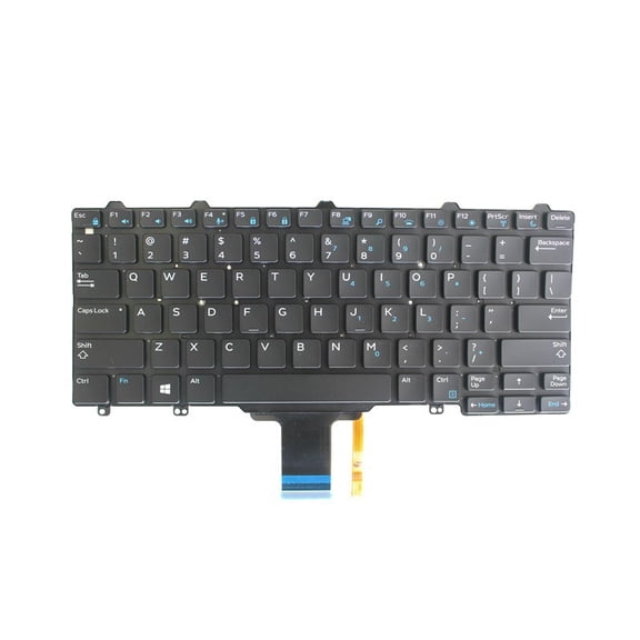 New Genuine Dell Latitude E7250 Backlit Keyboard 0NIC03 NIC03