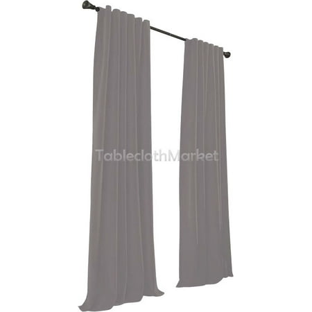 Light Turquoise Curtains 2 Polyester Panel Curtain 60 Wide X 108 Length Backdrop Background 24 COLORS