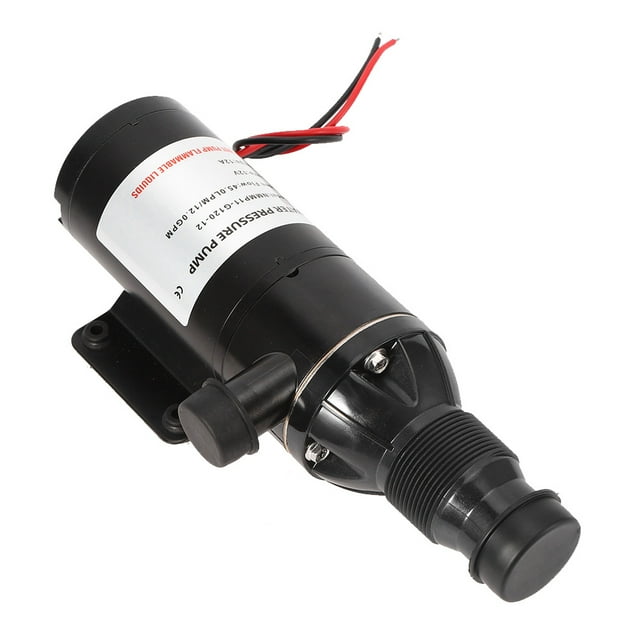 GPM Water Pump,12V 45LPM 12GPM Waste Waste Water Pump RV Sewerage Pump Class Leading Features