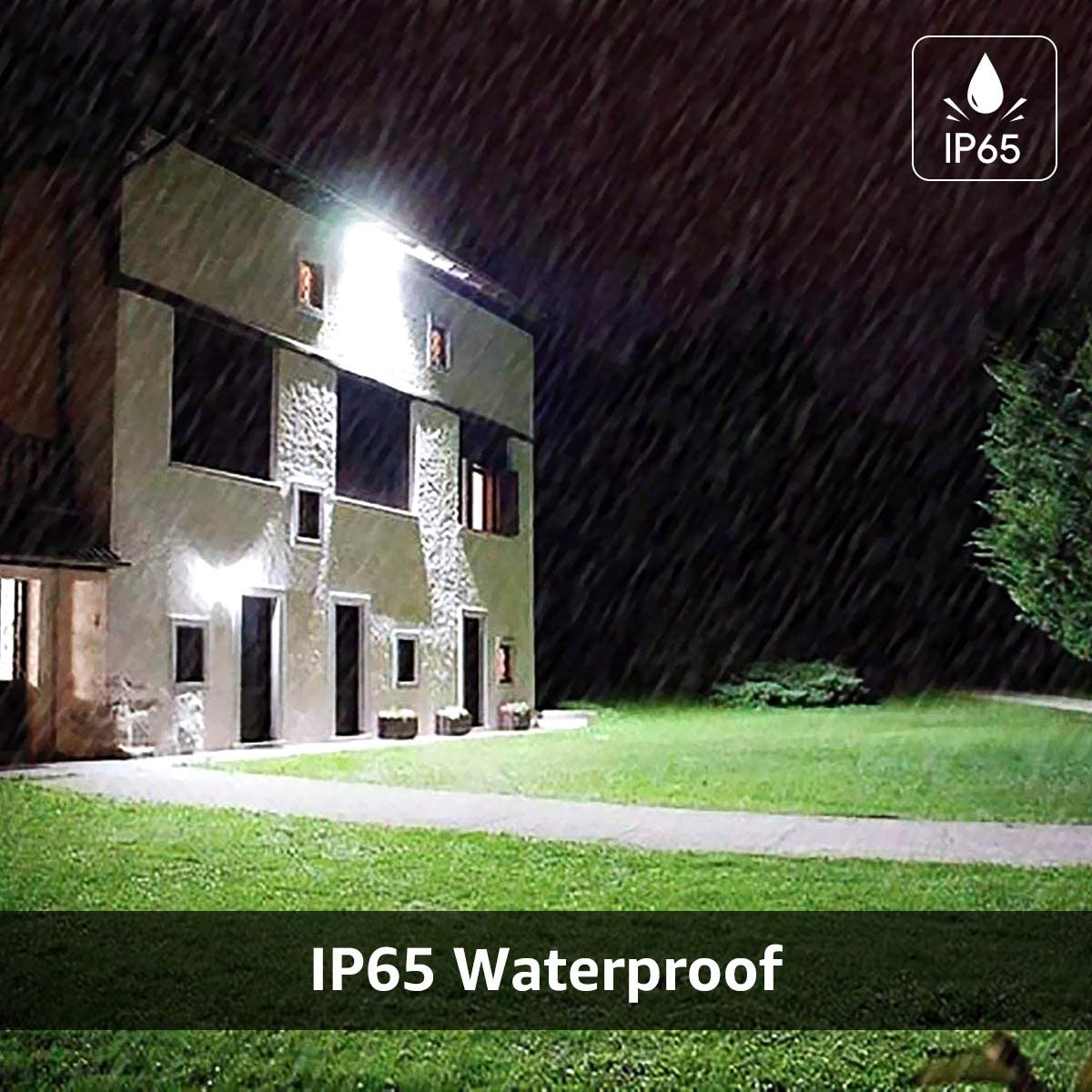 backyard flood light