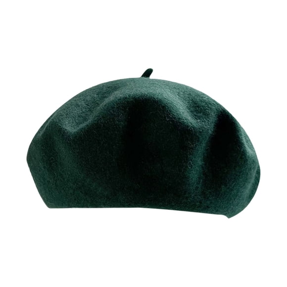 Berets Wool Beret French Beret Cap Winter Artist Painter Solid Color Beret French Artist Cap Solid Color Wool Casual Classic Caps Gifts
