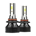 thumbnail image 1 of 2Pcs Car LED Headlight Bulbs LED Driving Lamp All-in-one Conversion Kit 9005 HB3 H10 50W, 1 of 8