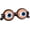 Funny Black, variant on 2026 New Crazy Winking Prank Glasses, Funny Party Photo Props for Selfies & Fun Moments, Novelty Gag Eyewear