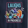 thumbnail image 3 of Monsters Inc. - Laughs In Progress - Toddler & Youth Crewneck Fleece Sweatshirt, 3 of 5