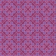 thumbnail image 1 of Ahgly Company Machine Washable Indoor Square Transitional Purple Area Rugs, 6' Square, 1 of 7