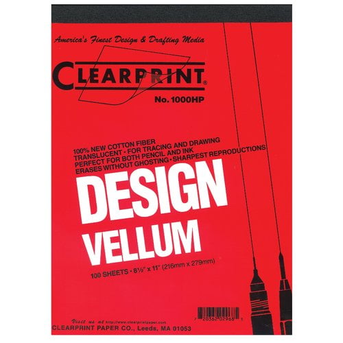 Clearprint 11 x 17 Unprinted Vellum 10-Sheet Pack