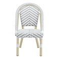 thumbnail image 2 of Furniture of America Dakie Aluminum 3pc Patio Chair and Table Set in Gray, 2 of 11