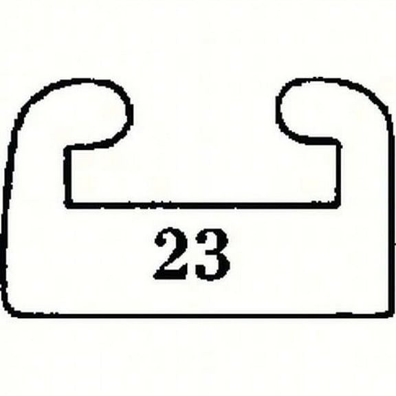 Garland 23-5700-0-01-07 Slides - UHMW - Blue - 23 - 57in