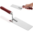 thumbnail image 2 of Stainless Steel Professional Plastering Trowel Durable Putty Cutter Scraper, 2 of 8