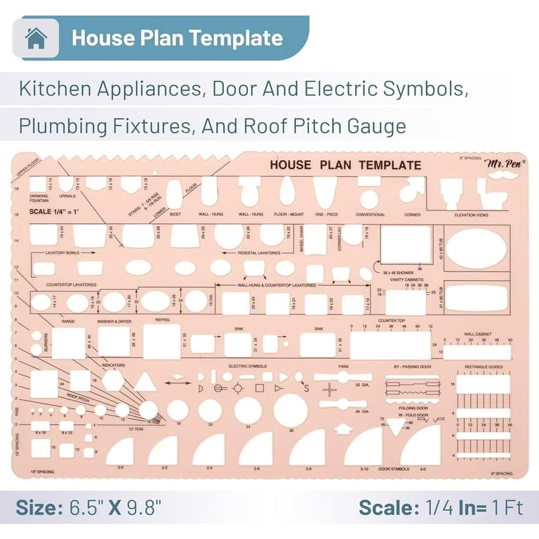 Mr. Pen Furniture Art Stencils and Templates (3 Count) - Walmart.com mr-pen-furniture-art-stencils-and-templates-3-count-walmart-com
