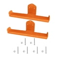 thumbnail image 4 of Almencla Souffleur de Feuilles pour Sac à Dos Mural Orange Assemblage Simple Support Mural 2 Pcs, 4 of 8